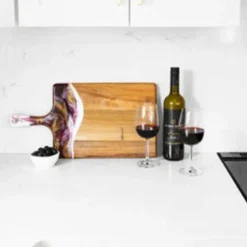 Shop ACB-1020-MLT Large Acacia Cheese Boards - Merlot - cozylivehome.com | we sell a wide range of comfortable household items Serveware