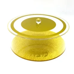 Acrylic Matzah Box Block Design Round - cozylivehome.com | we sell a wide range of comfortable household items^ Shop All