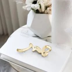 Sale Acrylic Shabbos Box Cut Paper Towel Holder Gold - cozylivehome.com | we sell a wide range of comfortable household items Giftware