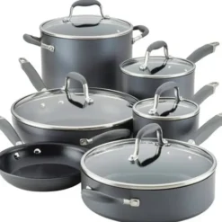 Best Anolon Hard Anodized 11pc Set Moonstone - cozylivehome.com | we sell a wide range of comfortable household items Housewares