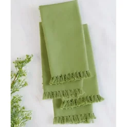 APRIL CORNELL ESSENTIAL NAPKIN SET/4 18" GREEN - cozylivehome.com | we sell a wide range of comfortable household items^ Shop All