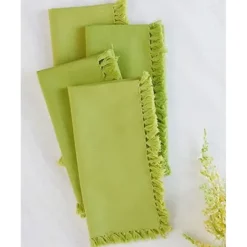 APRIL CORNELL NAPKIN ESSENTIAL SET OF 4 18" LITE GRN - cozylivehome.com | we sell a wide range of comfortable household items^ Shop All