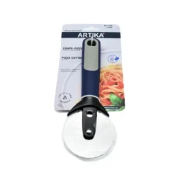 Sale Artika - Easy Grip Pizza Cuter, Blue Silicone Handle - cozylivehome.com | we sell a wide range of comfortable household items Housewares
