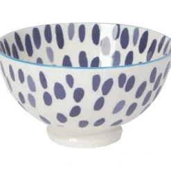 ASIAN BOWL BLUE SPOTS 4" - cozylivehome.com | we sell a wide range of comfortable household items^ Shop All