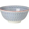 ASIAN BOWL STAMPED BLUE CROSS 6" - cozylivehome.com | we sell a wide range of comfortable household items^ Shop All