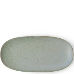 ASIAN PLATE TERRA GREEN OBLONG 11.25" - cozylivehome.com | we sell a wide range of comfortable household items^ Shop All