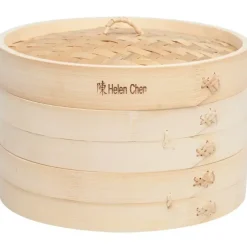 Shop BAMBOO STEAMER 10" 3 PC SET - cozylivehome.com | we sell a wide range of comfortable household items Housewares