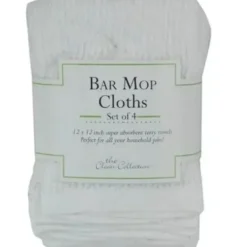 BAR MOP CLOTH SET OF 4 WHITE - cozylivehome.com | we sell a wide range of comfortable household items^ Shop All