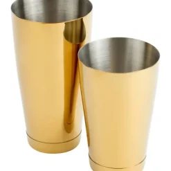 Barfly Gold-Plated Boston Cocktail Shaker - cozylivehome.com | we sell a wide range of comfortable household items^ Shop All