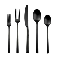 Beaon Black Flatware Service For 4 - cozylivehome.com | we sell a wide range of comfortable household items^ Shop All