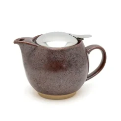 BEE HOUSE ROUND CERAMIC TEAPOT 15OZ IRON BROWN - cozylivehome.com | we sell a wide range of comfortable household items^ Shop All