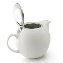 BEE HOUSE ROUND CERAMIC TEAPOT 24OZ WHITE - cozylivehome.com | we sell a wide range of comfortable household items^ Shop All