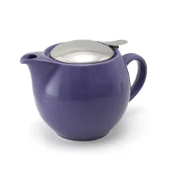 BEE HOUSE ROUND CERAMIC TEAPOT 15OZ EGGPLANT - cozylivehome.com | we sell a wide range of comfortable household items^ Shop All