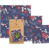 BEE'S WRAP 3 PK BOTANICAL ASST - cozylivehome.com | we sell a wide range of comfortable household items^ Shop All