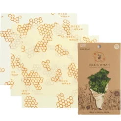 BEE'S WRAP LARGE WRAPS 3 PK HONEYCOMB - cozylivehome.com | we sell a wide range of comfortable household items^ Shop All