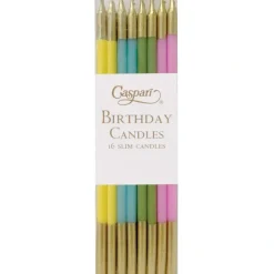 BIRTHDAY CANDLES SLIM PASTELS - cozylivehome.com | we sell a wide range of comfortable household items^ Shop All