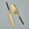Black & Gold Cake Lift & Knife Set - cozylivehome.com | we sell a wide range of comfortable household items^ Shop All