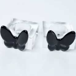 Black Butterfly Napkin Rings (Pack Of 4) - cozylivehome.com | we sell a wide range of comfortable household items^ Shop All