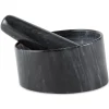 BLACK MARBLE ANGELED MORTAR & PESTLE - cozylivehome.com | we sell a wide range of comfortable household items^ Shop All