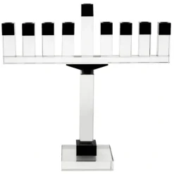 16378-BLK Menorah Crystal with Black accent 19 - cozylivehome.com | we sell a wide range of comfortable household items^ Shop All