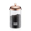 BODUM STORAGE JAR 34 OZ COPP - cozylivehome.com | we sell a wide range of comfortable household items^ Shop All