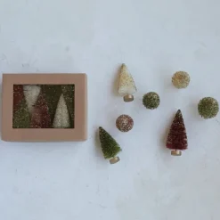 Bottle Brush Trees Set/7 - cozylivehome.com | we sell a wide range of comfortable household items^ Shop All