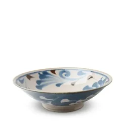 BOWL 9.75" RUSTIC BLUE VINE - cozylivehome.com | we sell a wide range of comfortable household items^ Shop All