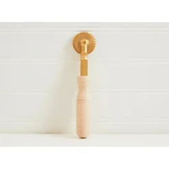 Brass Fluted Pasta & Pastry Wheel - cozylivehome.com | we sell a wide range of comfortable household items^ Shop All
