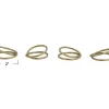 Brass Napkin Rings on Leather Tie Set - cozylivehome.com | we sell a wide range of comfortable household items^ Shop All