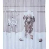 Brown/Black Dog Bath Shower Curtain - cozylivehome.com | we sell a wide range of comfortable household items^ Shop All