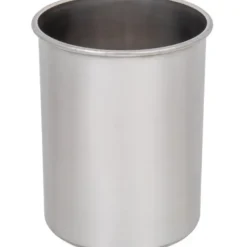 Brushed Stainless Steel Utensil Holder 5 1/4" - cozylivehome.com | we sell a wide range of comfortable household items^ Shop All