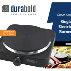 BURNER-SINGLE SEALED-BLACK - cozylivehome.com | we sell a wide range of comfortable household items^ Shop All
