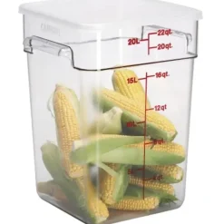 CAMBRO SQUARE 22 QT W/LID - cozylivehome.com | we sell a wide range of comfortable household items^ Shop All