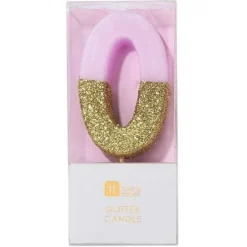 CANDLE GLITTER 0 PINK - cozylivehome.com | we sell a wide range of comfortable household items^ Shop All