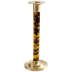CANDLESTICK 10" TORTOISESHELL - cozylivehome.com | we sell a wide range of comfortable household items^ Shop All