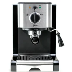 CAPRESSO PUMP ESPRESSO & CAPPUCCINO MACHINE BLK/SS - cozylivehome.com | we sell a wide range of comfortable household items^ Shop All