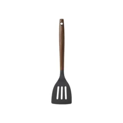 Carbonized Ash Slotted Turner 12" - cozylivehome.com | we sell a wide range of comfortable household items^ Shop All