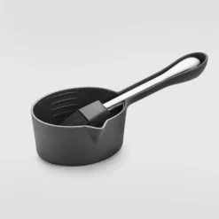 CAST IRON SAUCE POT W/ SILICONE BASTING BRUSH - cozylivehome.com | we sell a wide range of comfortable household items^ Shop All