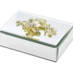 Best Sale CB2026 Gold Botanica Jewelry Box - cozylivehome.com | we sell a wide range of comfortable household items Giftware