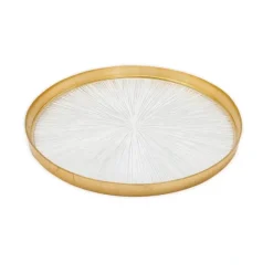 CC3609 Crystal Glass Chargers with Gold Border - cozylivehome.com | we sell a wide range of comfortable household items^ Shop All