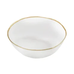 Flash Sale CDB2555 Clear Bowl with Gold Rim - cozylivehome.com | we sell a wide range of comfortable household items Giftware