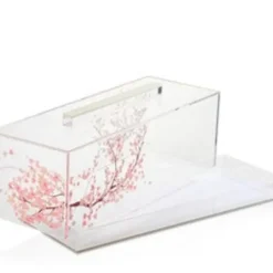 Flash Sale CD-RE-CB Cake Dome - Rectangular - Cherry Blosssom - cozylivehome.com | we sell a wide range of comfortable household items Giftware