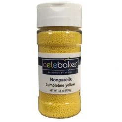 Best Sale Celebakes Bumblebee Yellow Nonpareils, 3.8 oz. - cozylivehome.com | we sell a wide range of comfortable household items Foods