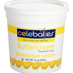 Best Sale Celebakes Bumblebee Yellow Buttercream Icing, 14 oz. - cozylivehome.com | we sell a wide range of comfortable household items Foods