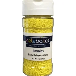 Store Celebakes Bumblebee Yellow Jimmies, 3 oz. - cozylivehome.com | we sell a wide range of comfortable household items Foods