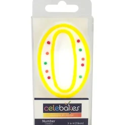 Celebakes Candle-Polka Dot, #0 - cozylivehome.com | we sell a wide range of comfortable household items^ Shop All