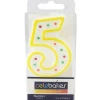 Celebakes Candle-Polka Dot, #5 - cozylivehome.com | we sell a wide range of comfortable household items^ Shop All
