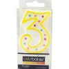 Celebakes Candle-Polka Dot, #3 - cozylivehome.com | we sell a wide range of comfortable household items^ Shop All