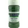 Clearance Celebakes Garden Green Sugar Crystals, 4 oz. - cozylivehome.com | we sell a wide range of comfortable household items Foods