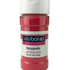Shop Celebakes Perfectly Pink Nonpareils, 3.8 oz. - cozylivehome.com | we sell a wide range of comfortable household items Foods